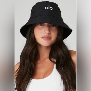 Alo Yoga Fundamental Bucket Hat Black